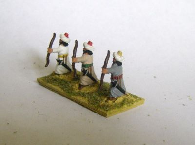 Ottoman or other Arab Bowmen
Figures painted by Martin van Tol, from his collection
Keywords: Ottoman