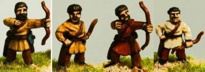 Byzantine Skirmishers with bow 
Byzantines from [url=http://www.strategiaetattica.it]Strategia et Tactica[/url] and sold by [url=http://www.50paces.com]50 Paces[/url] in the US. Pictures from 50 Paces
Keywords: lbyzantine thematic