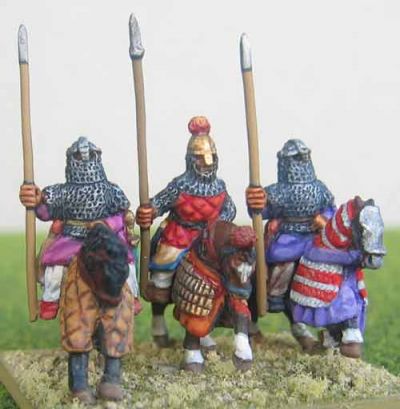 Sassanid Cavalry
Sassanids from Italian manufacturer Miniature Wars, painted by Brian at [url=http://50paces.com]50 Paces[/ur]. 
Keywords: Sassanid