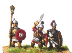 Spanish Foot Command
Spanish from [url=http://www.strategiaetattica.it/elenco_15mm.asp]Miniature wars of Italy's[/url] Ancient Mercenaries range Painted by Brian of 50 Paces
Keywords: ancspanish