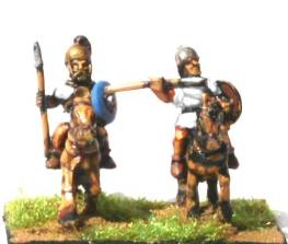 Spanish Cavalry
Spanish from [url=http://www.strategiaetattica.it/elenco_15mm.asp]Miniature wars of Italy's[/url] Ancient Mercenaries range Painted by Brian of 50 Paces
Keywords: ancspanish