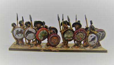 Museum Z-range Hoplites
New (2019) digitally sculpted hoplites from Museum, with LBMS shield transfers
