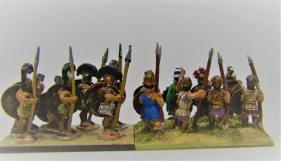 Museum Z-range Hoplites
New (2019) digitally sculpted hoplites from Museum, with LBMS shield transfers
