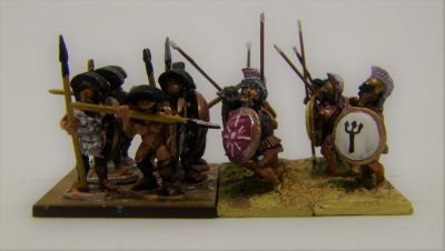 Museum Z-range Hoplites
New (2019) digitally sculpted hoplites from Museum, with LBMS shield transfers
