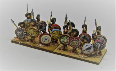 Museum Z-range Hoplites
New (2019) digitally sculpted hoplites from Museum, with LBMS shield transfers
