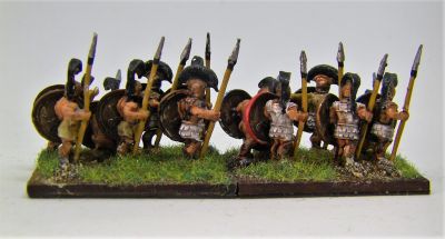 Museum Z-range Hoplites
New (2019) digitally sculpted hoplites from Museum, with LBMS shield transfers
