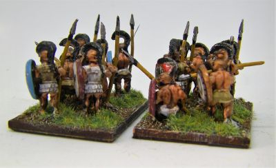 Museum Z-range Hoplites
New (2019) digitally sculpted hoplites from Museum, with LBMS shield transfers
