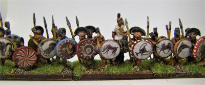 Museum Z-range Hoplites
New (2019) digitally sculpted hoplites from Museum, with LBMS shield transfers
