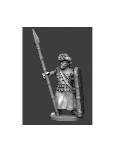 Classical Indian Armoured Spearman
Museum Miniatures "Z" Range Classical indian 3d sculpts. Images provided with kind permission of Museum Miniatures. Shop the full range on the [url=https://www.museumminiatures.co.uk/classical/classical-indians-z.html]Museum Miniatures Website[/url]
Keywords: Indian