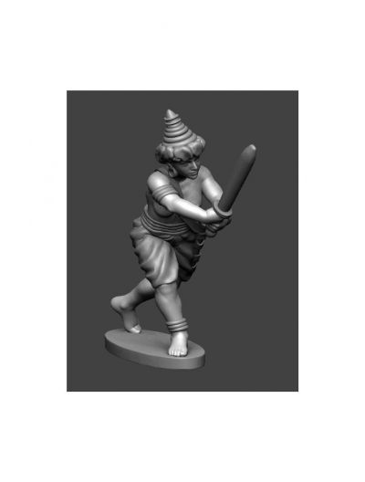 Classical Indian Maiden Guard
Museum Miniatures "Z" range Indians. This is a 3D render of the figure. Picture used with kind permission of Museum Miniatures. See and shop the range at [url=https://www.museumminiatures.co.uk/classical/classical-indians-z.html]The Museum Miniatures website[/url]
Keywords: Indian