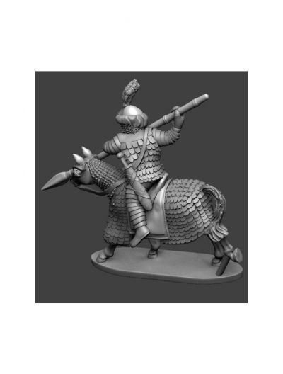 Classical Indian Armoured Horseman 
Museum Miniatures "Z" Range Classical indian 3d sculpts. Images provided with kind permission of Museum Miniatures. Shop the full range on the [url=https://www.museumminiatures.co.uk/classical/classical-indians-z.html]Museum Miniatures Website[/url]
Keywords: Indian