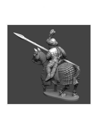 Classical Indian Mounted (Kushan) Cataphract Lancer
Museum Miniatures "Z" range Indians. This is a 3D render of the figure. Picture used with kind permission of Museum Miniatures. See and shop the range at [url=https://www.museumminiatures.co.uk/classical/classical-indians-z.html]The Museum Miniatures website[/url]
Keywords: Indian