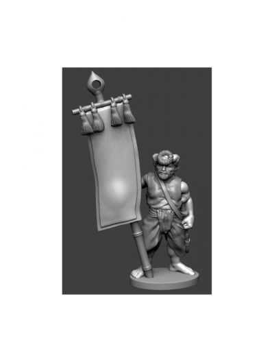 Classical Indian Foot Standard Bearer
Museum Miniatures "Z" range Indians. This is a 3D render of the figure. Picture used with kind permission of Museum Miniatures. See and shop the range at [url=https://www.museumminiatures.co.uk/classical/classical-indians-z.html]The Museum Miniatures website[/url]
Keywords: Indian