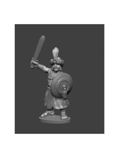 Classical Indian Officer / King
Museum Miniatures "Z" Range Classical indian 3d sculpts. Images provided with kind permission of Museum Miniatures. Shop the full range on the [url=https://www.museumminiatures.co.uk/classical/classical-indians-z.html]Museum Miniatures Website[/url]
Keywords: Indian