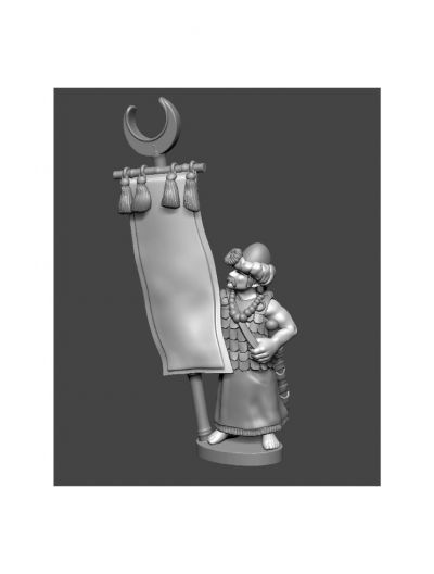 Classical Indian Standard Bearer
Museum Miniatures "Z" range Indians. This is a 3D render of the figure. Picture used with kind permission of Museum Miniatures. See and shop the range at [url=https://www.museumminiatures.co.uk/classical/classical-indians-z.html]The Museum Miniatures website[/url]
Keywords: Indian