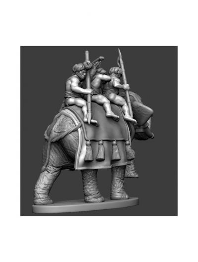 Classical Indian War Elephant
Museum Miniatures "Z" range Indians. This is a 3D render of the figure. Picture used with kind permission of Museum Miniatures. See and shop the range at [url=https://www.museumminiatures.co.uk/classical/classical-indians-z.html]The Museum Miniatures website[/url]
Keywords: Indian
