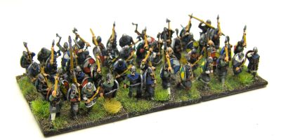 Saxon Huscarls used as Galloglass
From the [url=https://www.museumminiatures.co.uk/dark-ages/anglo-saxon-zsculpt.html]Museum Miniatures[/url] Z-Sculpt range of Saxons 
Keywords: saxon efeudalscots emscandinavian medirish