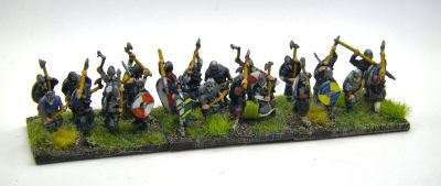 Saxon Huscarls used as Galloglass
From the [url=https://www.museumminiatures.co.uk/dark-ages/anglo-saxon-zsculpt.html]Museum Miniatures[/url] Z-Sculpt range of Saxons 
Keywords: saxon efeudalscots emscandinavian medirish