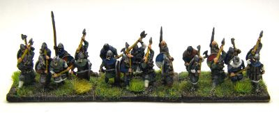 Saxon Huscarls used as Galloglass
From the [url=https://www.museumminiatures.co.uk/dark-ages/anglo-saxon-zsculpt.html]Museum Miniatures[/url] Z-Sculpt range of Saxons 
Keywords: saxon efeudalscots emscandinavian medirish
