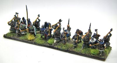 Saxon Huscarls used as Galloglass
From the [url=https://www.museumminiatures.co.uk/dark-ages/anglo-saxon-zsculpt.html]Museum Miniatures[/url] Z-Sculpt range of Saxons 
Keywords: saxon efeudalscots emscandinavian medirish