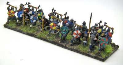 Saxon Huscarls used as Galloglass
From the [url=https://www.museumminiatures.co.uk/dark-ages/anglo-saxon-zsculpt.html]Museum Miniatures[/url] Z-Sculpt range of Saxons 
Keywords: saxon efeudalscots emscandinavian medirish