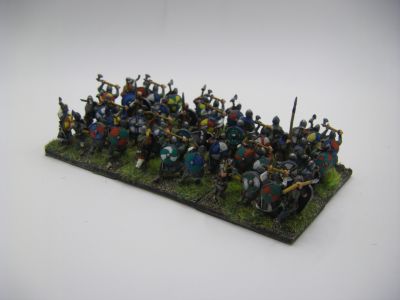 Saxon Huscarls used as Galloglass
From the [url=https://www.museumminiatures.co.uk/dark-ages/anglo-saxon-zsculpt.html]Museum Miniatures[/url] Z-Sculpt range of Saxons 
Keywords: saxon efeudalscots emscandinavian medirish