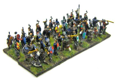 Saxon Huscarls used as Galloglass
From the [url=https://www.museumminiatures.co.uk/dark-ages/anglo-saxon-zsculpt.html]Museum Miniatures[/url] Z-Sculpt range of Saxons 
Keywords: saxon efeudalscots emscandinavian medirish