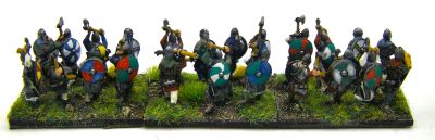 Saxon Huscarls used as Galloglass
From the [url=https://www.museumminiatures.co.uk/dark-ages/anglo-saxon-zsculpt.html]Museum Miniatures[/url] Z-Sculpt range of Saxons 
Keywords: saxon efeudalscots emscandinavian medirish