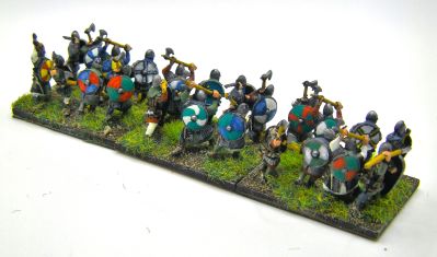 Saxon Huscarls used as Galloglass
From the [url=https://www.museumminiatures.co.uk/dark-ages/anglo-saxon-zsculpt.html]Museum Miniatures[/url] Z-Sculpt range of Saxons 
Keywords: saxon efeudalscots emscandinavian medirish
