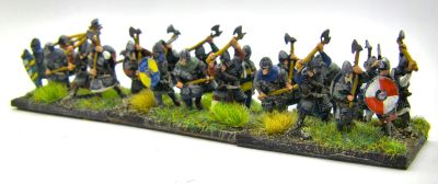 Saxon Huscarls used as Galloglass
From the [url=https://www.museumminiatures.co.uk/dark-ages/anglo-saxon-zsculpt.html]Museum Miniatures[/url] Z-Sculpt range of Saxons 
Keywords: saxon efeudalscots emscandinavian medirish