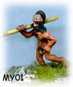  Mycenaean Warrior, Nude running JLS.
Mycenean range from [url=http://www.museumminiatures.co.uk/]Museum Miniatures[/url], pictures kindly provided by the manufacturer
Keywords: trojan