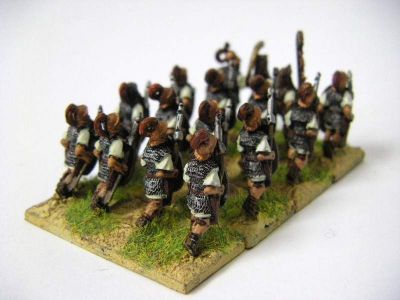 Late Republican (Marian) Roman Legionaries
Old Glory Legionaries, can just about be used for Late MRR. (ish)
Keywords: LRR