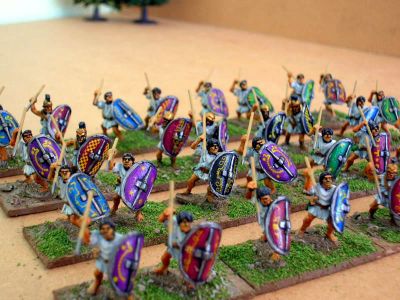 Late Republican Romans from theonetree Painting Service
Late Republican / Marian Romans painted by pro-painters [url=http://www.fieldofglory.net/index.html]theonetree Painting Service[/url] - click their name to see more great painting
Keywords: LRR