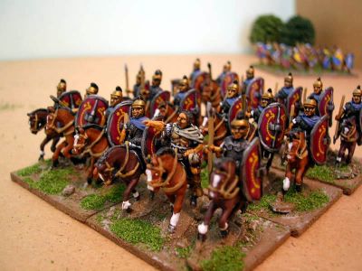 Late Republican Roman Cavalry from theonetree Painting Service
Late Republican / Marian Romans painted by pro-painters [url=http://www.fieldofglory.net/index.html]theonetree Painting Service[/url] - click their name to see more great painting
Keywords: LRR