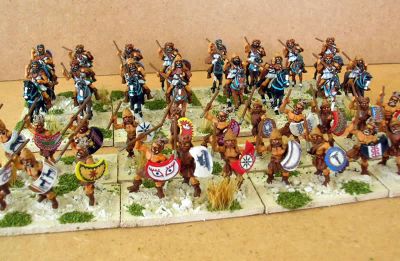 Thracians from theonetree painting service
Thracians all lovingly painted by [url=http://www.fieldofglory.net/index.html]theonetree Painting Service[/url] (click that link to go to their site for more info and pics)
Keywords: thracian