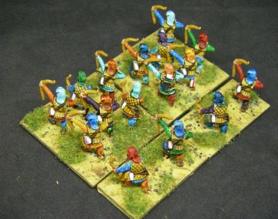 Xyston Persian Bowmen
Done with contrast paints in the main
