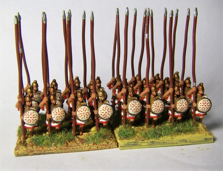 Photos of Phalangites for ADLG basing, 15mm