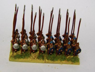 Minifigs Pikemen
With VVV shield transfers
