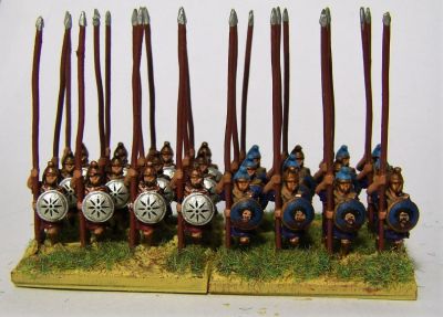 Minifigs Pikemen
With VVV shield transfers
