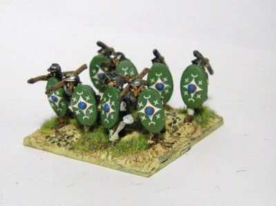 Late Roman Auxilia
Donnington armoured auxilia. Mixed figures from various codes, including Palmyrans
Keywords: LIR EIR