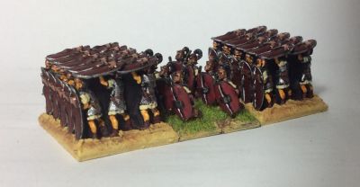 15mm almost-testudo 
Comparison with Old Glory Romans
Keywords: LRR
