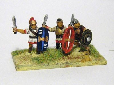 Corvus Belli Spanish Scutarii
Scutarii 
Keywords: ASPANISH