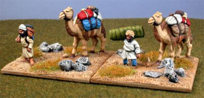 Arab camels
Essex Miniatures Arabs painted by [url=http://www.steve-dean.co.uk]Steve Dean Painting Service[/url]
Keywords: ARABCONQUEST AYYUBID FATIMID SELJUK DAYLAMI GHAZNAVID abbasid arab nomad