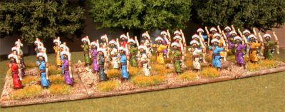 Ottoman / Turkish Bowmen
Pro-painted by the very impressive [url=http://www.steve-dean.co.uk/] Steve Dean painting[/url], used by Essex for their own Gallery pictures
Keywords: ottoman turk