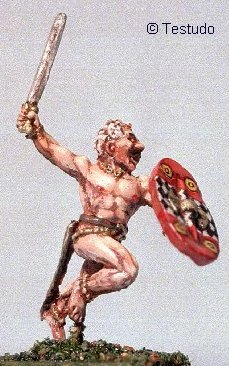 Republican Romans from Testudo - Gallic Warrior
Now sold by [url=http://www.g-rava.it/news.htm]Guiseppe Rave[/url] direct from Italy
Keywords: Gallic