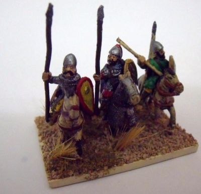 Byzantine Cavalry from Alain Touller
Pictires provided by Keith Lowman
Keywords: Byzantine Thematic Komnenan Nikephorian