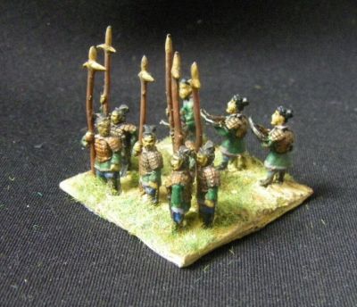 Chinese crossbow armed troops
Museum Miniatures crossbowmen
Keywords: Han