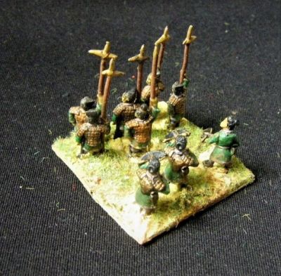 Chinese crossbow armed troops
Museum Miniatures crossbowmen
Keywords: Han