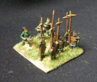 Chinese crossbow armed troops
Museum Miniatures crossbowmen
Keywords: Han