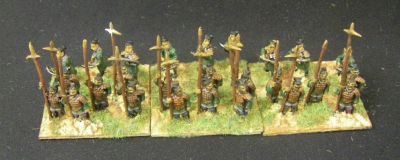 Chinese crossbow armed troops
Museum Miniatures crossbowmen
Keywords: Han